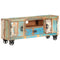 Rustika Rowe -  TV Cabinet 120x30x50 cm Solid Reclaimed Wood